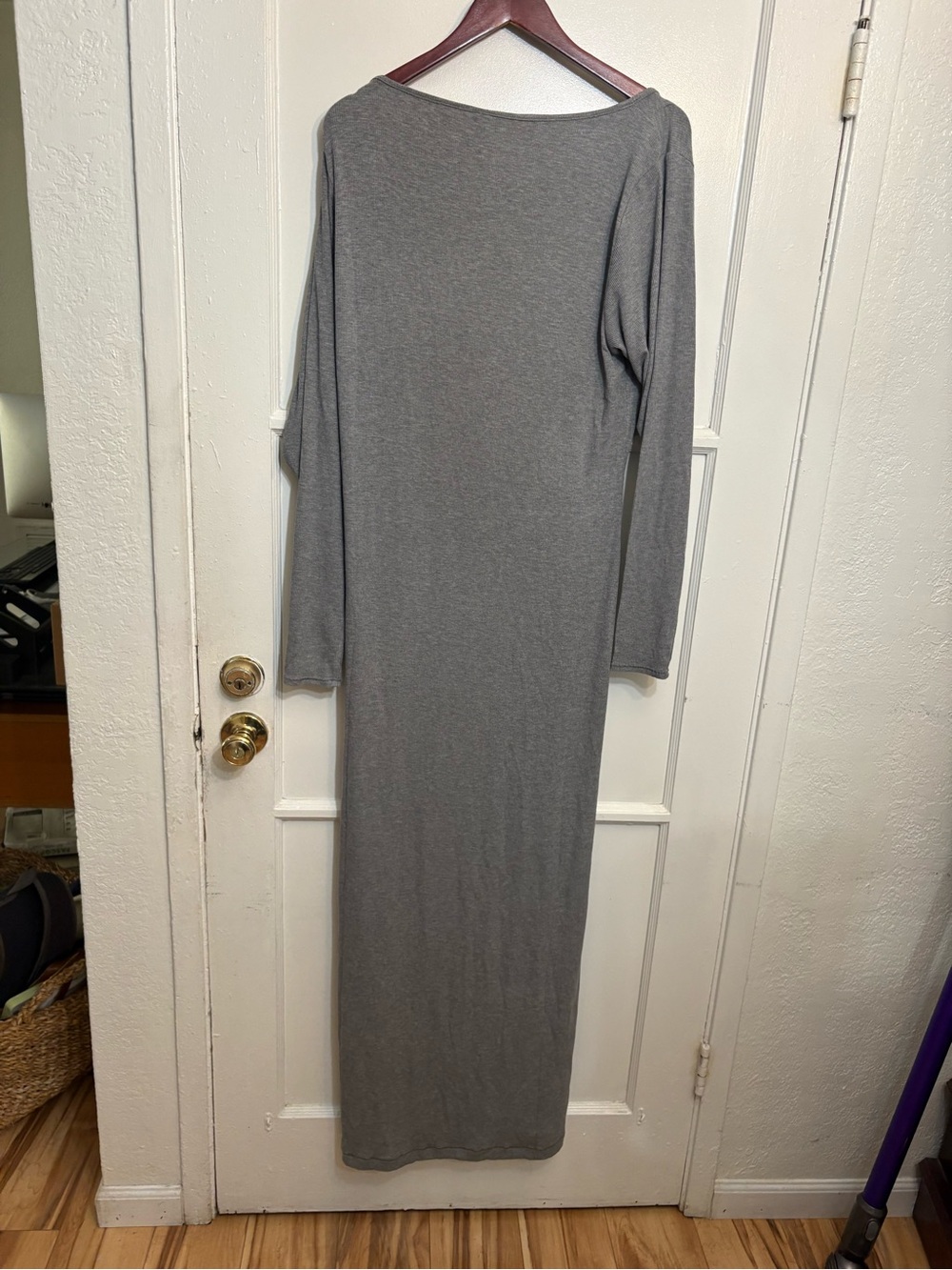 NWT Skims Soft Lounge Long-Sleeve Dress - Picture 3 of 6